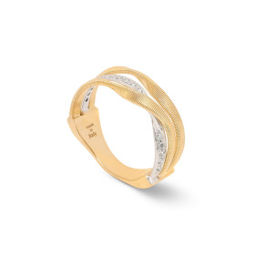 Weißgold, Ringe, Marco Bicego Marrakech Ring, Ref: AG364 B YW 52