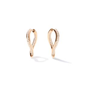 Tamara Comolli SIGNATURE Ohrringe Hoop Drop E-Sig-Ho-TDr-p-rg