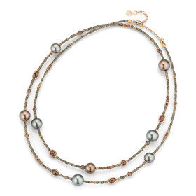 Roségold, Halsschmuck, Gellner Castaway Collier, Ref: 5-25071-01
