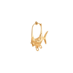         Gelbgold, Ohrringe, Ole Lynggaard Copenhagen Young Fish Ohrring klein A3149-403