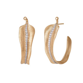 Ole Lynggaard Copenhagen Leaves Creolen A2870-402