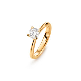 Gelbgold, Ringe, Ole Lynggaard Copenhagen Classic Solitaire Ring, Ref: A2760-483