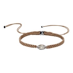 Leo Wittwer Rough Cut® Macramé Armband 62-1003071-9810--w