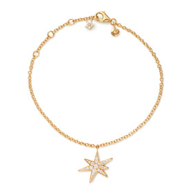         Gelbgold, Armschmuck, Ole Lynggaard Copenhagen Funky Stars Armband A3203-402