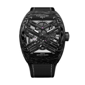  Franck Muller Vanguard Skeleton, Ref: V 45 S6 SQT Carbone NR (NR) 