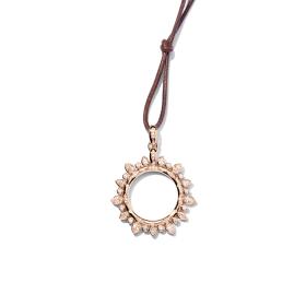 Tamara Comolli GYPSY Anhänger Classic Sun large mit Diamanten P-Gyp-Cl-l-rg