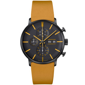 Junghans FORM A Chronoscope, Datum englisch 27/4372.01