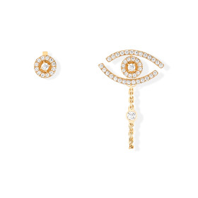         Gelbgold, Ohrringe, Messika Lucky Eye Ohrringe 11349-YG