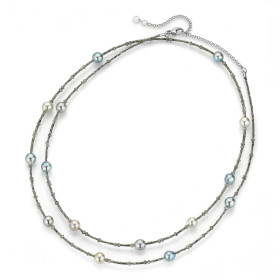 Weißgold, Halsschmuck, Gellner Castaway Collier, Ref: 5-25072-01