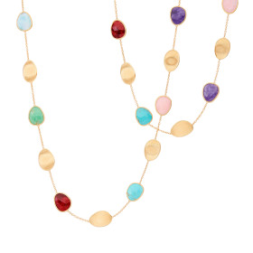 Marco Bicego Lunaria Color Halskette CB2157 MIX2 Y