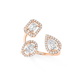 Roségold, Ringe, Messika My Twin Trilogy X3 Ring, Ref: 06778-PG