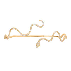 Ole Lynggaard Copenhagen Snakes Halsreif mit Diamant-Pavé A9997-462