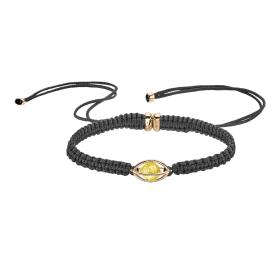 Leo Wittwer Rough Cut® Macramé Armband 62-1003073-9100--c