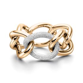 IsabelleFa Armband "Grace 39 Pavé" 60039-21BMO-ROS