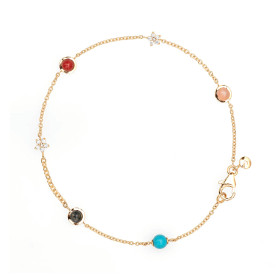         Gelbgold, Armschmuck, Ole Lynggaard Copenhagen Shooting Stars Armband C0073-407