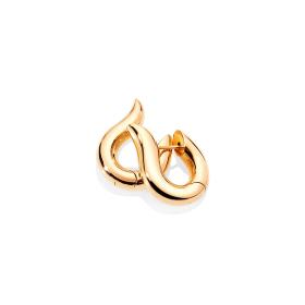 Tamara Comolli SIGNATURE Hoop Ohrringe small 18K Gelbgold E-Ho-s-yg