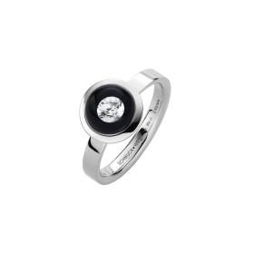 Schmuckwerk Glasklar Ring DR687-PT-GS