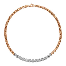 FOPE Eka Collier mit Pavébesatz 77305CX_PB_R_XBX_043
