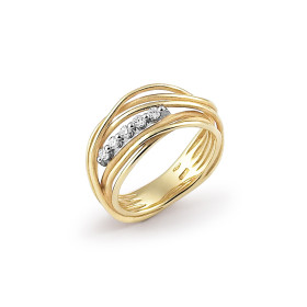         Gelbgold, Ringe, Annamaria Cammilli Seta Ring GAN2545U