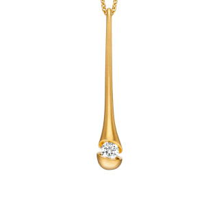 Gelbgold, Halsschmuck, Schaffrath CALLA Collier, Ref: 114_CALD2_30_GW