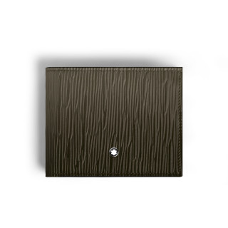  Montblanc Brieftasche 6 cc aus Corteccia-Sfumato-Leder, Ref: MB220274