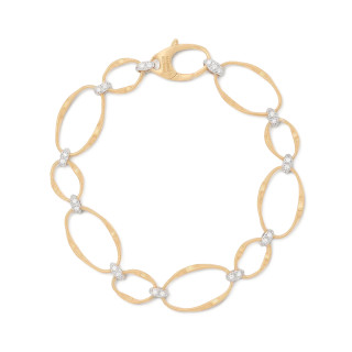 Weißgold, Armschmuck, Marco Bicego Marrakech Onde Armband, Ref: BG783 B2 YW