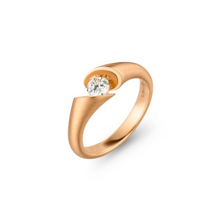 Roségold, Ringe, Schaffrath CALLA Solitaire, Ref: 758_CALLA_30_RW