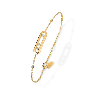 Gelbgold, Armschmuck, Messika Move Classique Baby Armband, Ref: 04324-YG
