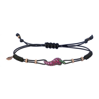 Roségold, Armschmuck, Pippo Perez Chili-Pfeffer Armband, Ref: B820RU.M