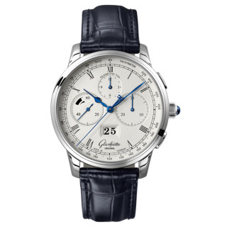  Glashütte Original Senator Chronograph 
Panoramadatum, Ref: 1-37-01-02-03-30