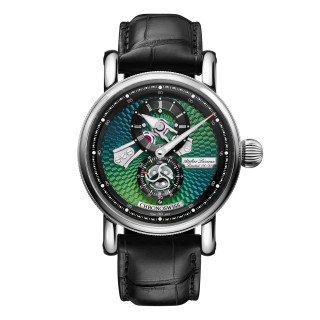  Chronoswiss Flying Regulator Open Gear Ocean, Ref: CH-8753-GREBK
