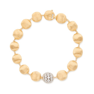 Weißgold, Armschmuck, Marco Bicego Africa Alta Armband, Ref: BB2911_B2_YW_Q6