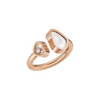 Roségold, Ringe, Chopard Happy Hearts Ring, Ref: 829482-5300