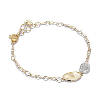Weißgold, Armschmuck, Marco Bicego Lunaria Armband, Ref: BB2591 B YW