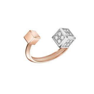 Weißgold, Ringe, Chopard Ice Cube Be Cube Ring, Ref: 82A661-9007