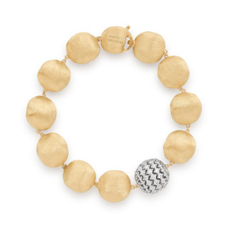 Weißgold, Armschmuck, Marco Bicego Africa Alta Armband, Ref: BB2866_B2_YW_Q6