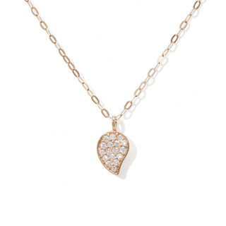 Roségold, Halsschmuck, Tamara Comolli SPARKLE Drop Halskette, Ref: C-Spa-1-Dr-p-rg-45
