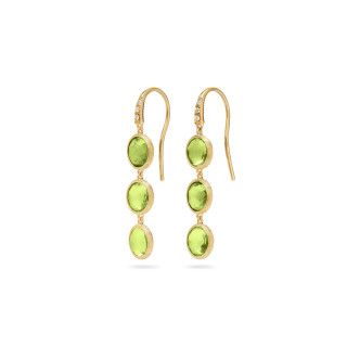 Gelbgold, Ohrringe, Marco Bicego Jaipur Color Ohrhänger, Ref: OB1965-AB_PR01_Y_02