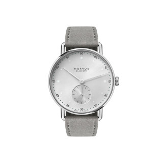  NOMOS Glashütte Metro 33 all silver, Ref: 1122