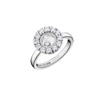 Weißgold, Ringe, Chopard Happy Diamonds Icons Joaillerie Ring, Ref: 82A609-1111