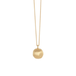 Gelbgold, Halsschmuck, Marco Bicego Africa Anhänger mit Halskette, Ref: CB1480 B Y