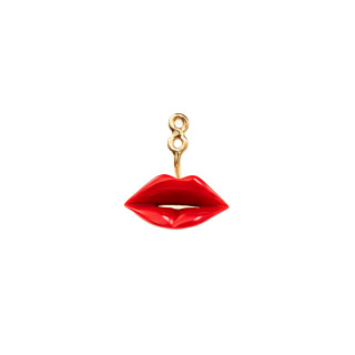 Gelbgold, Ohrringe, Ole Lynggaard Copenhagen Hot Lips Einhänger, Ref: A2999-401