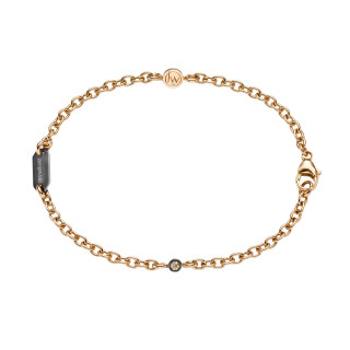 Roségold, Armschmuck, Leo Wittwer Men Armband, Ref: 62-1000273-5000