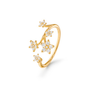 Gelbgold, Ringe, Ole Lynggaard Copenhagen Shooting Stars Ring groß, Ref: A2865-401-51