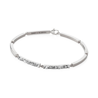 Weißgold, Armschmuck, Schmuckwerk Alpen Armband, Ref: GA516-WG