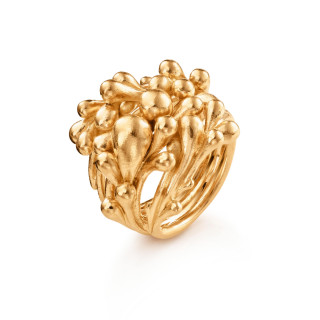 Gelbgold, Ringe, Ole Lynggaard Copenhagen BoHo Cluster-Ring, Ref: A3190-401-55