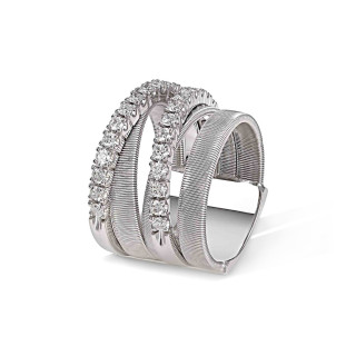 Weißgold, Ringe, Marco Bicego Masai Ring, Ref: AG331 B W