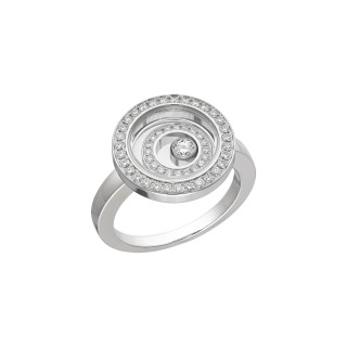 Weißgold, Ringe, Chopard Happy Spirit Ring, Ref: 828230-1012
