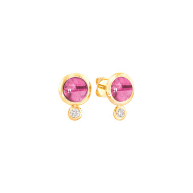         Gelbgold, Ohrringe, Tamara Comolli BOUTON Ohrstecker