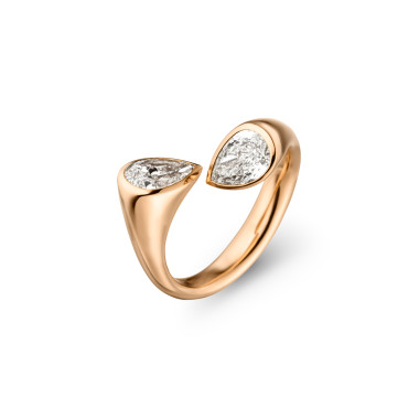         Roségold, Ringe, Schaffrath CALLA Designer-Ring